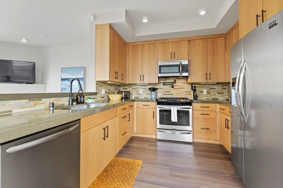 Fully equipped kitchen