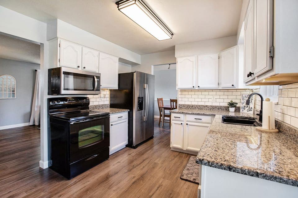 Updated kitchen
