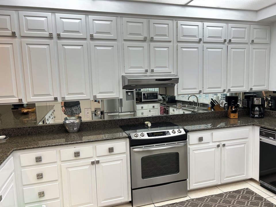 Upstairs kitchen