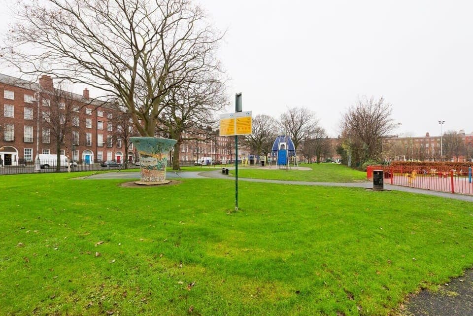 PARK AND PLAYGROUND IN FRONT OF APARTMENT