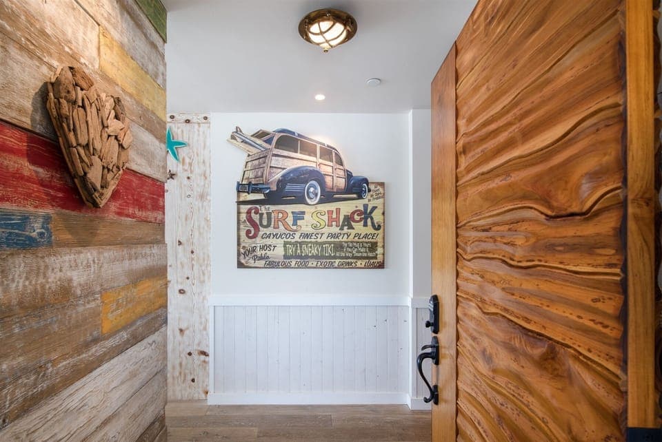 Welcome to the surf shack.