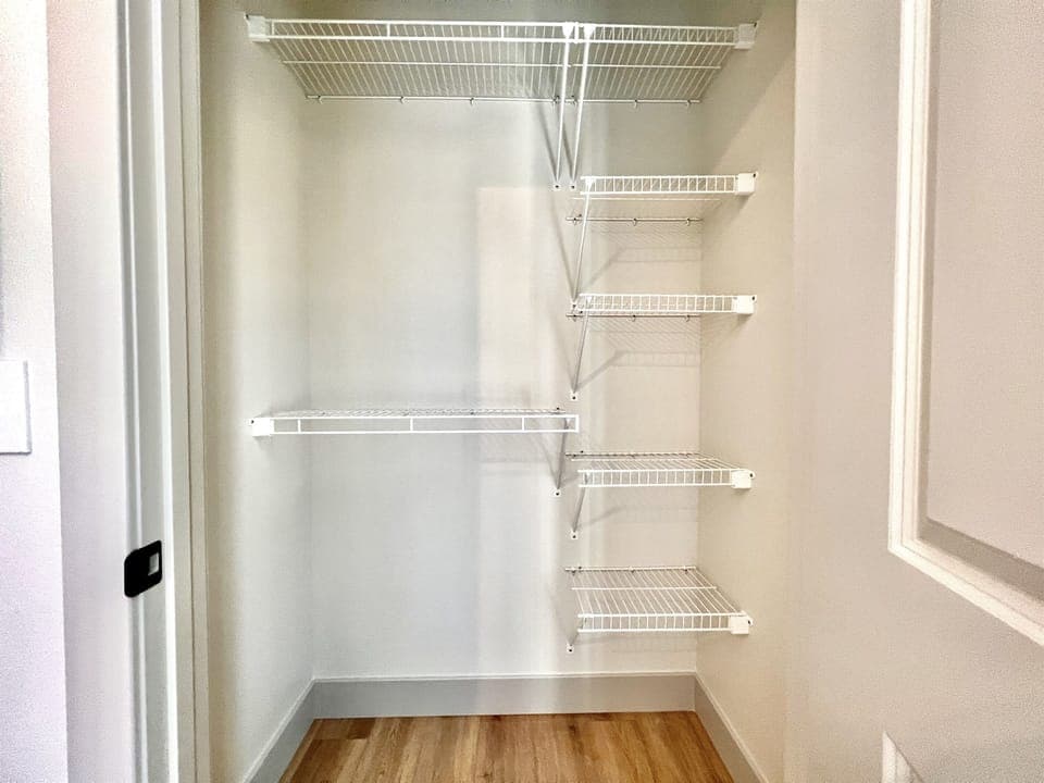 Storage space for your belongings