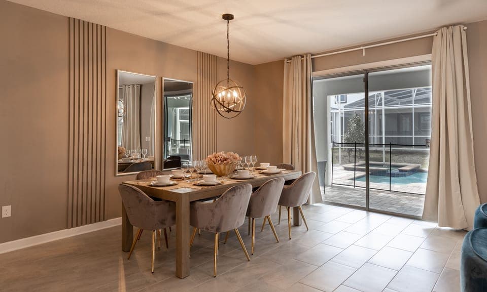 Flooring, Chair, Furniture, Indoors, Dining Room