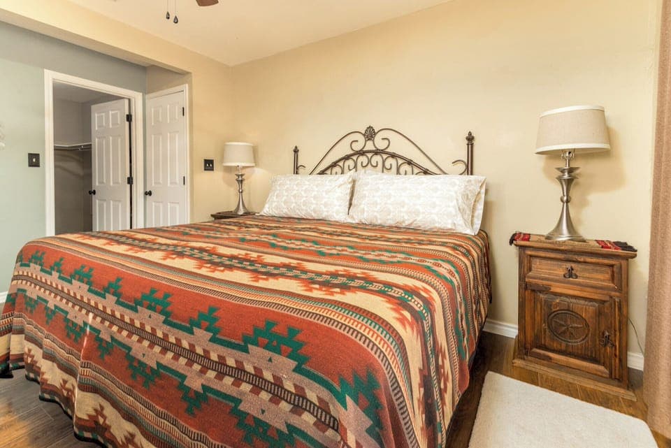 Second view of king bed