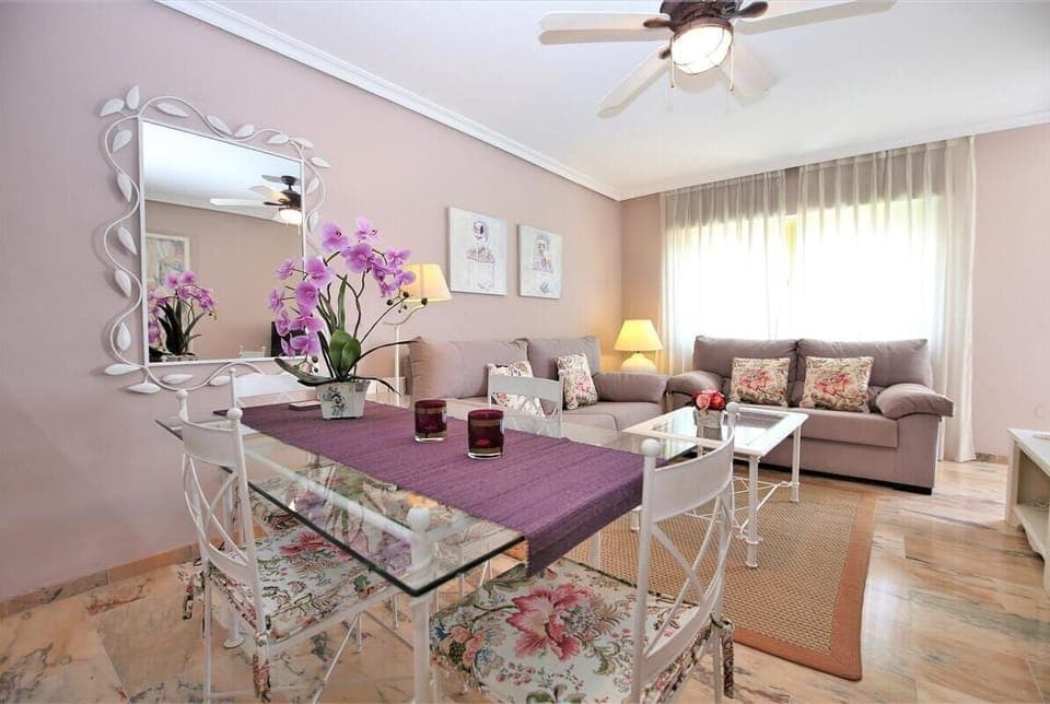 View of the lovely dining area from another angle