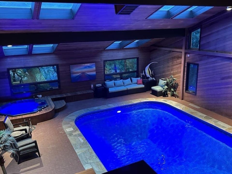 Pool and Hot Tub