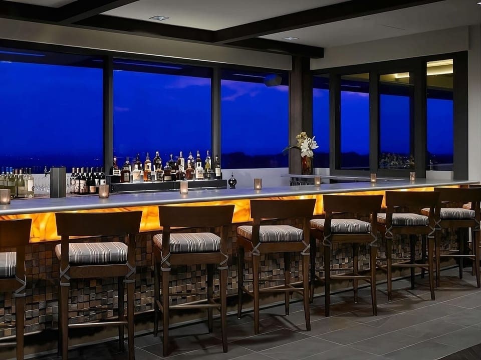 Onsite Bar and Restaurant