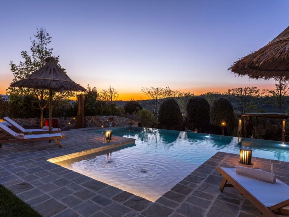 Garden, Outdoor, Pool