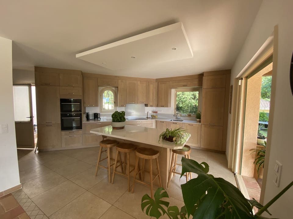 Open Kitchen with Island