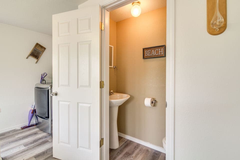 Half Bathroom | Hair Dryer