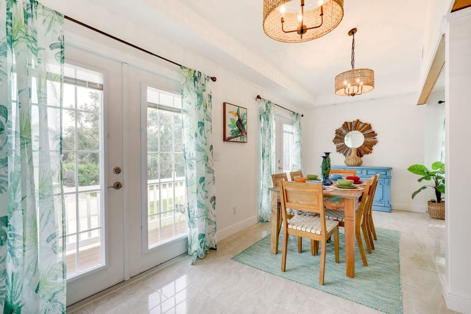 Dining Area | Balcony Access | 2nd Floor
