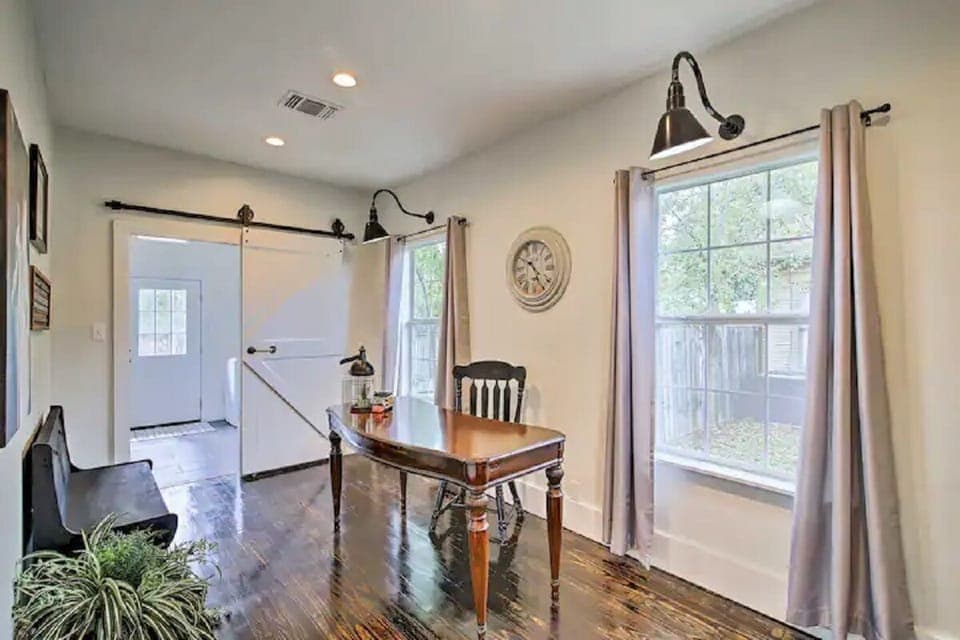 Office if you need a quiet place to work!