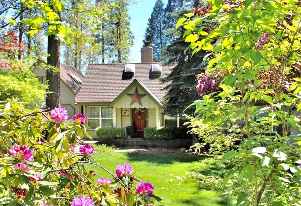 The Green House Twain Harte: Peaceful mountain/lake home with amazing amenities (private pool and spa, as well as private lake membership) in the best location, close to downtown Twain Harte!