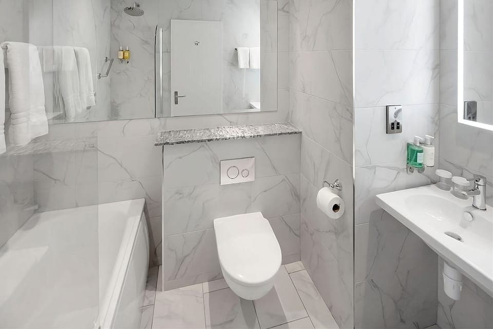 Bathroom with all essentials needed