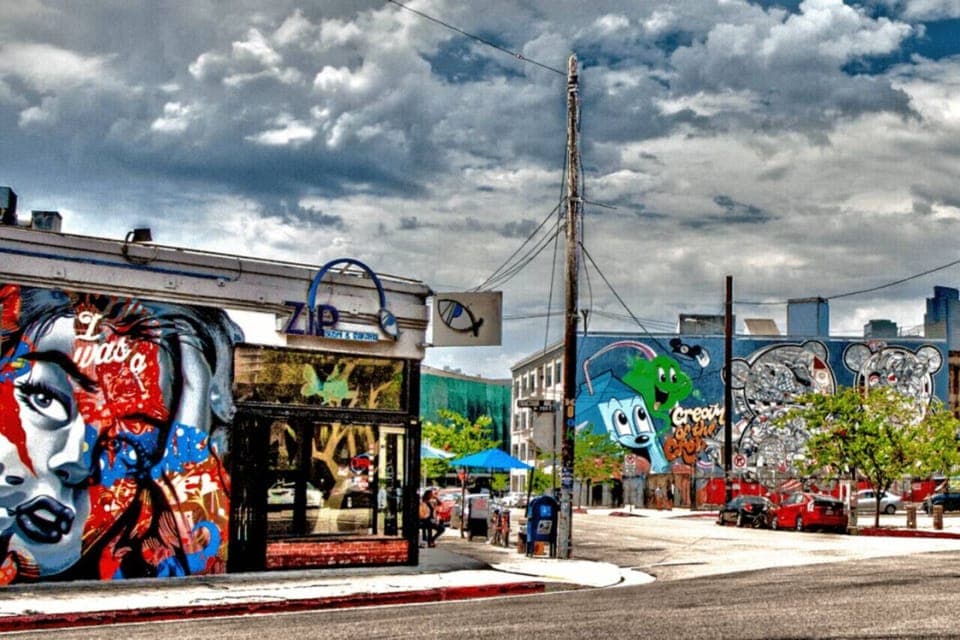 Arts District Murals - 9 mins