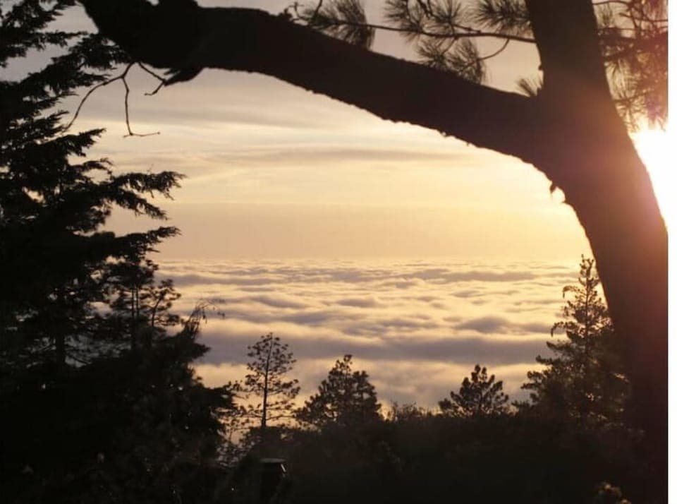 Like being in Heaven when the clouds roll in over the valley floor