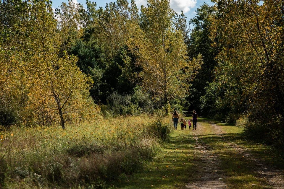 Scenic walking trails
