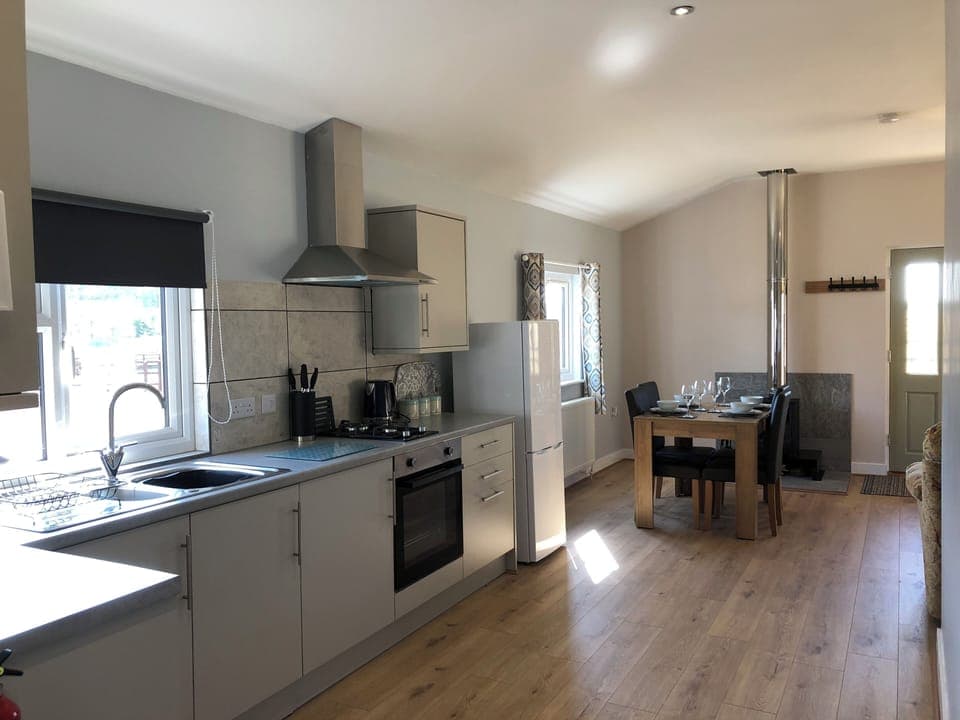 Open plan living, ideal for catching up with friends. 