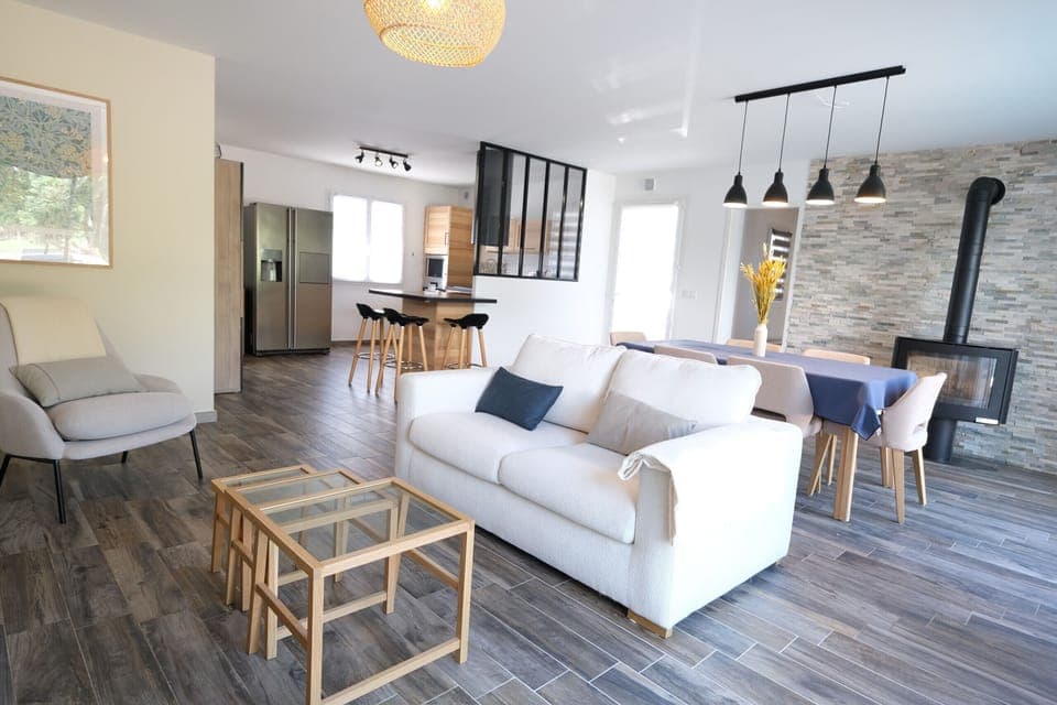 Holiday rental MAUSSANE LES ALPILLES house for rent living room