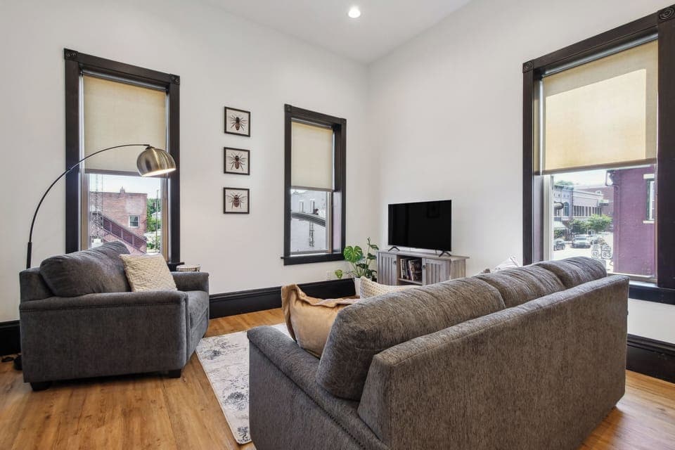 Millersburg Vacation Rental | 1BR | 1BA | 700 Sq Ft | Stairs Required