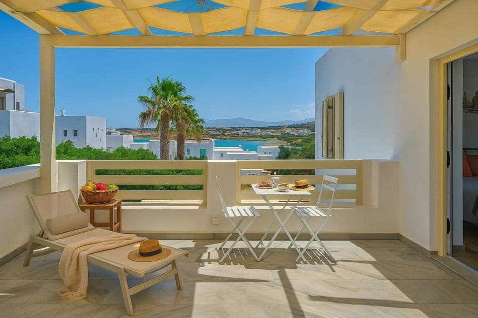 Enjoy the captivating beach view from the property