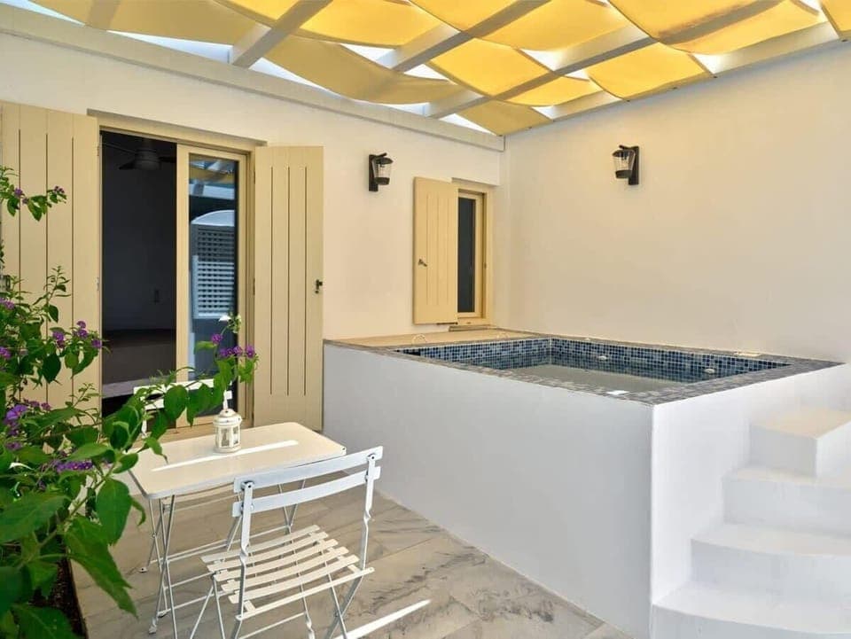 Immerse yourself in the luxury of the jacuzzi space
