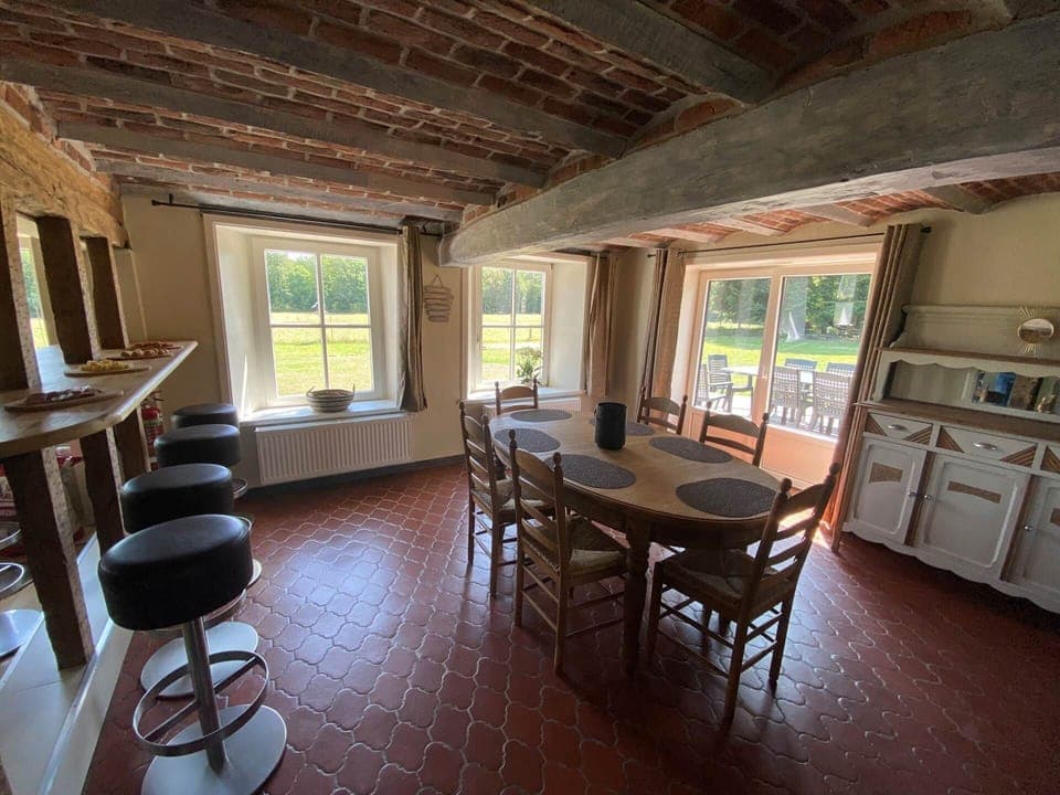 Gîte la Demoiselle ô bois- séjour