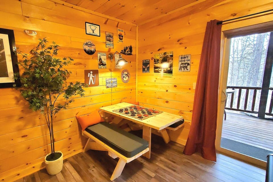 Have a sit down and play checkers, Tic-Tac-Toe or Connect Four