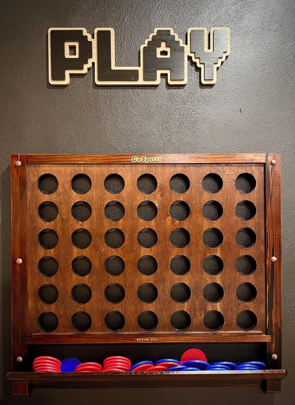 Giant Wall Connect Four!