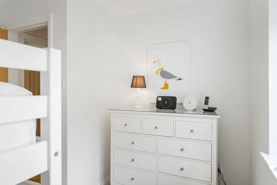 The Hawthorns, Roserrow, Ground Floor: Minimalistic touches help you relax.