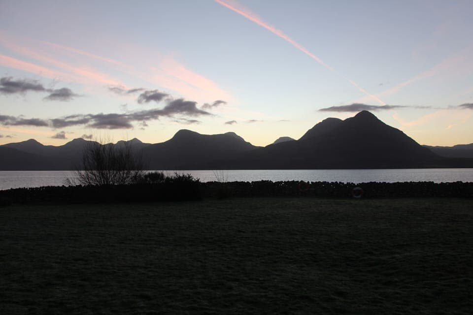 From the garden looking south