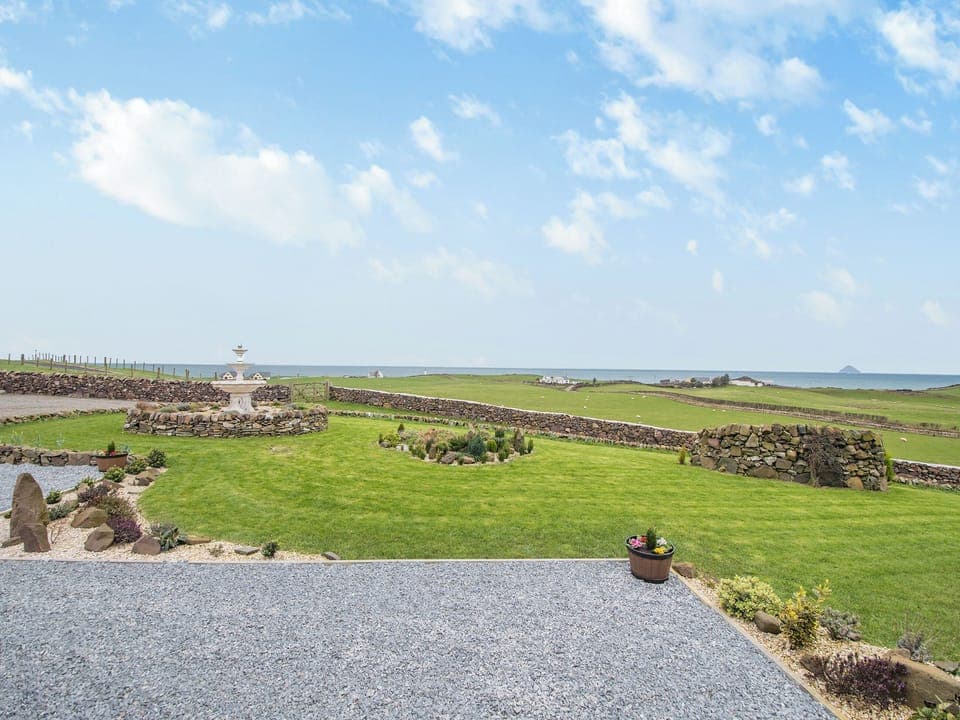 Outdoor area | Seascape Barn, Kirkcolm, near Stranraer
