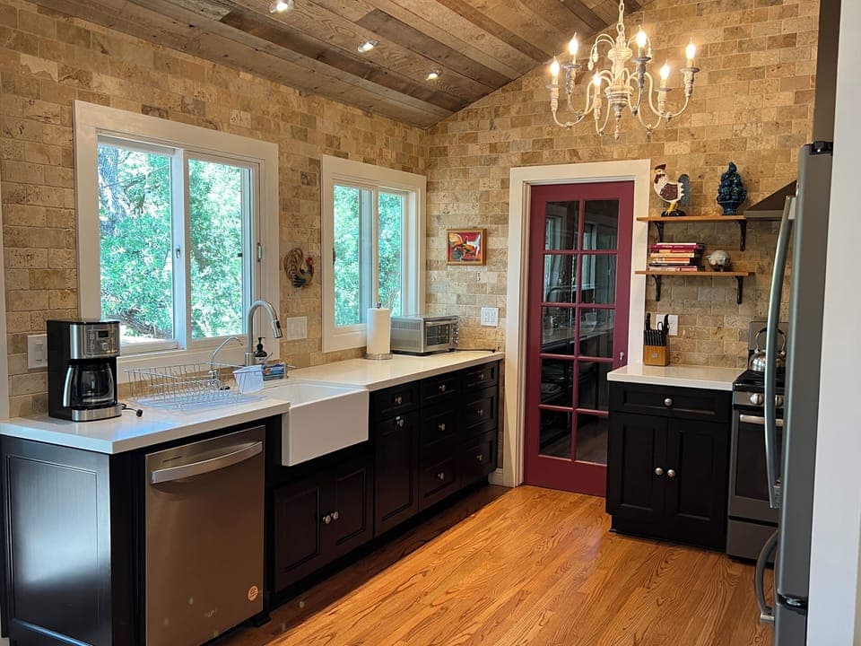 Well stocked Gourmet Kitchen