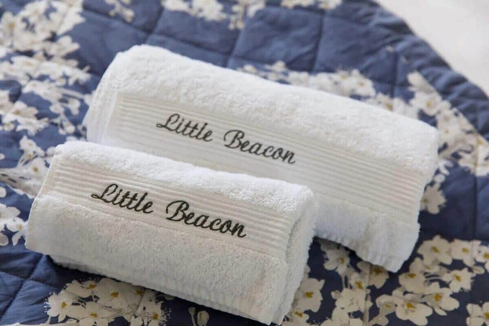 Fresh towels are provided for all guests.