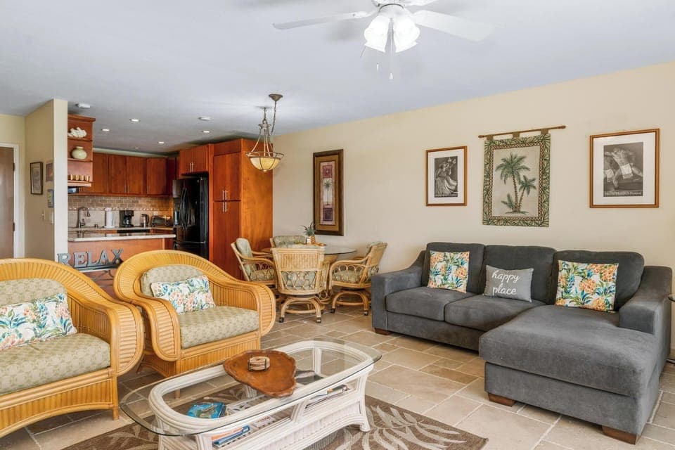 Open concept living space