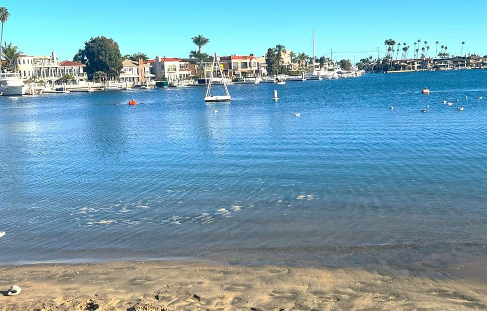 Here's your view, 75 steps from the back door to the beautiful Alamitos Bay.