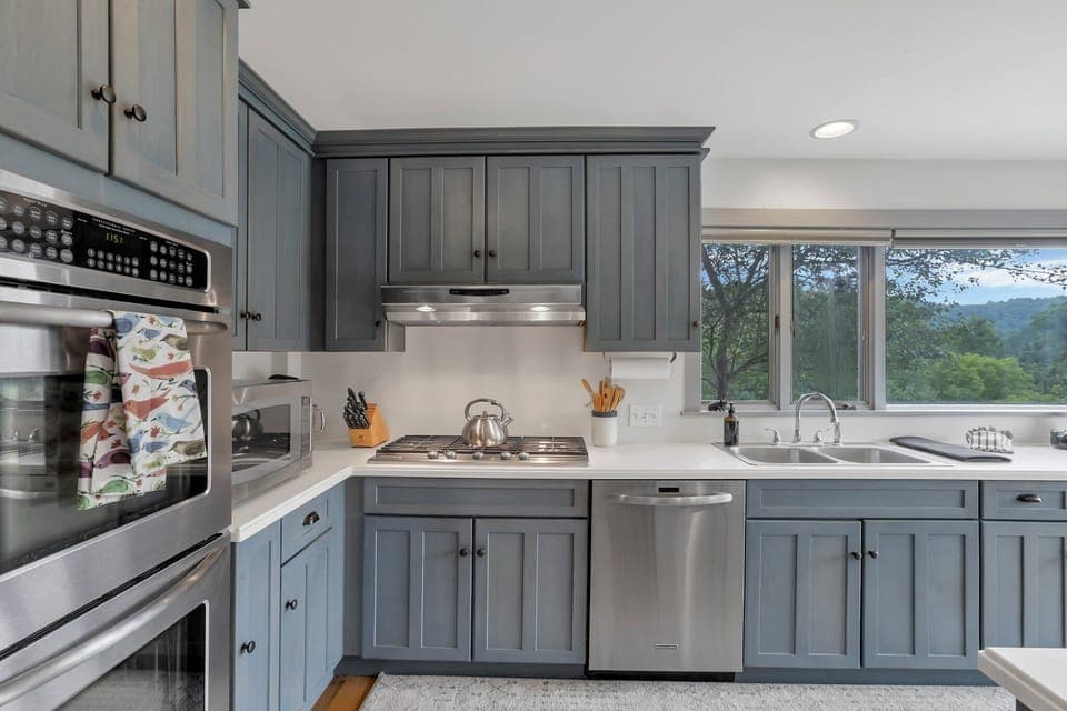 Our farmhouse kitchen features everything you need to make a memorable meal!