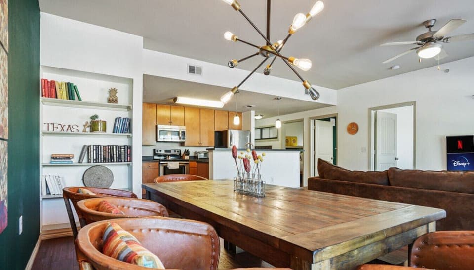 Dining area with plenty of seating