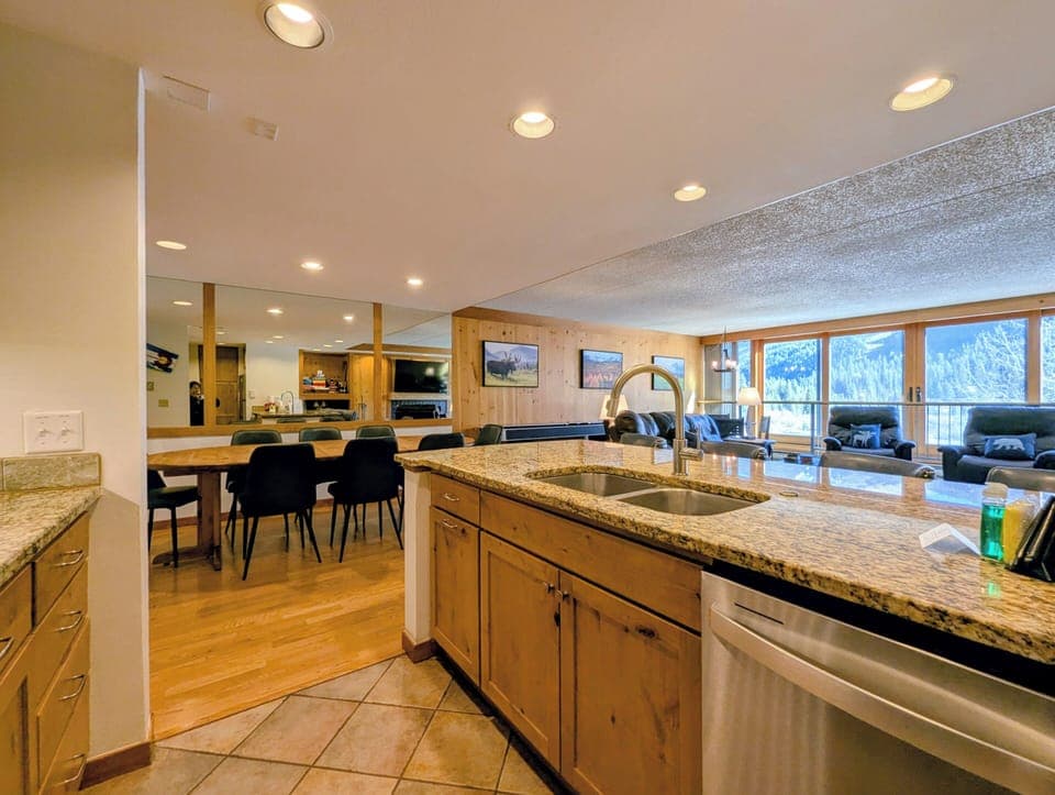 Updated, modern kitchen