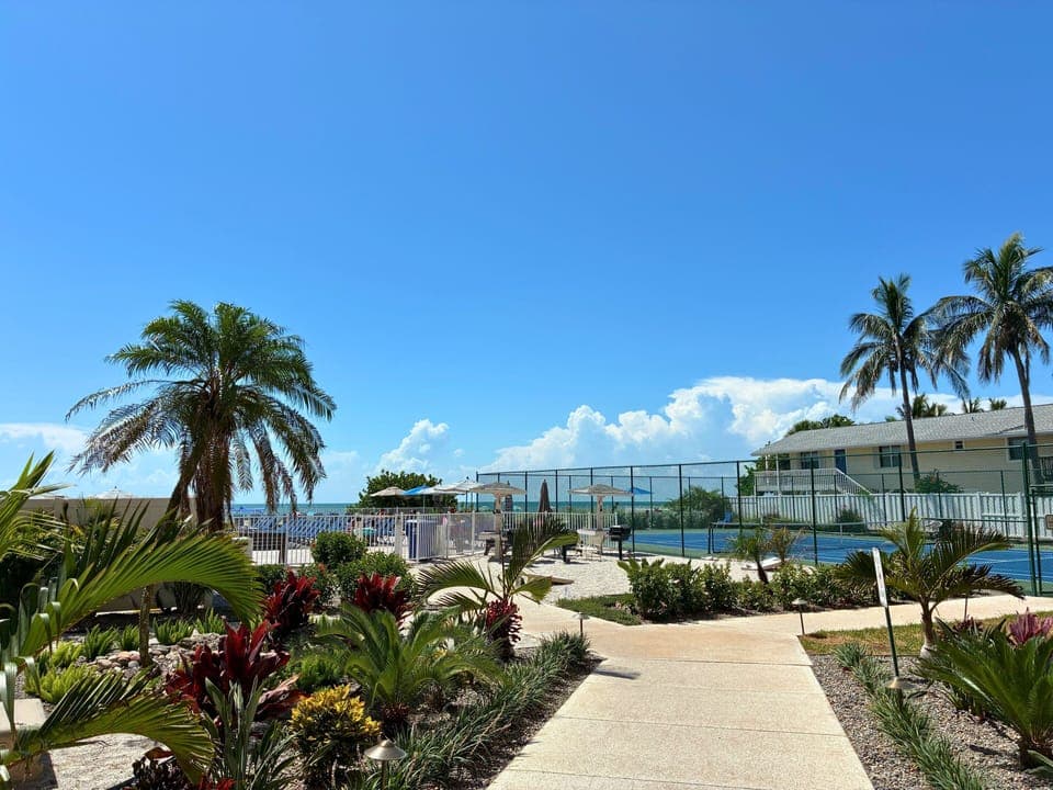Amenities galore! Pool with sundeck, hot tub, tennis/pickleball courts, Grills, Cornhole.
