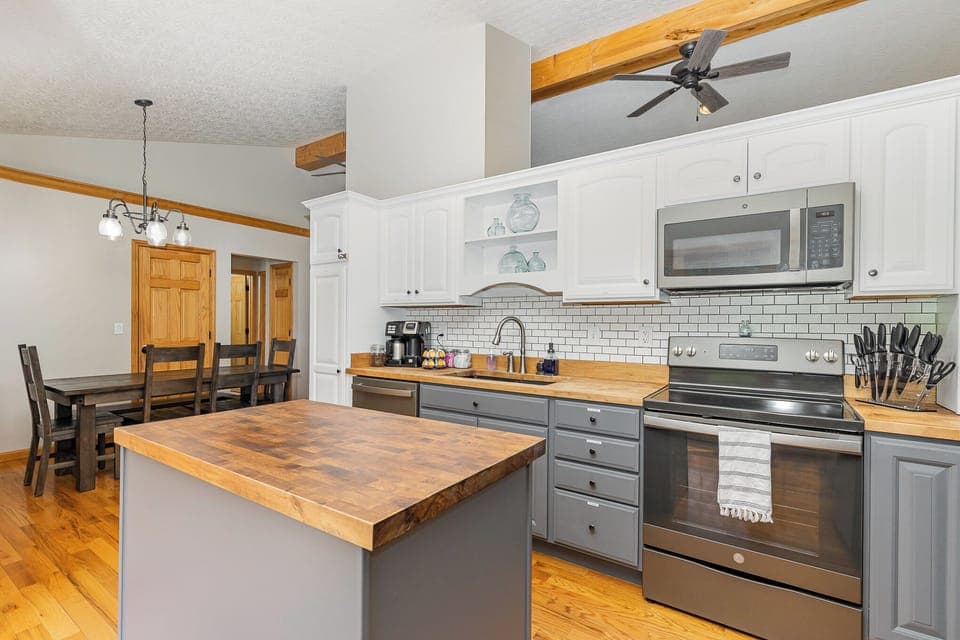 Fully equipped kitchen!