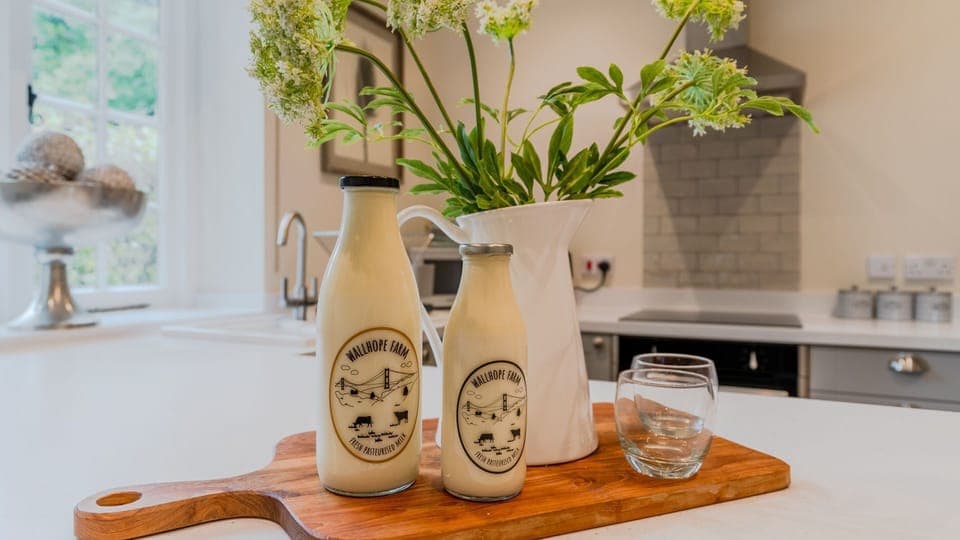 Wallhope Farm Milk, Wallhope Retreat, Bolthole Retreats