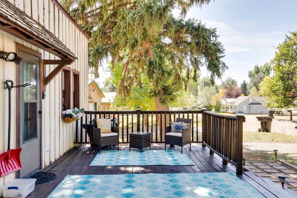 Front Deck | Duplex Unit | Single-Story Townhome