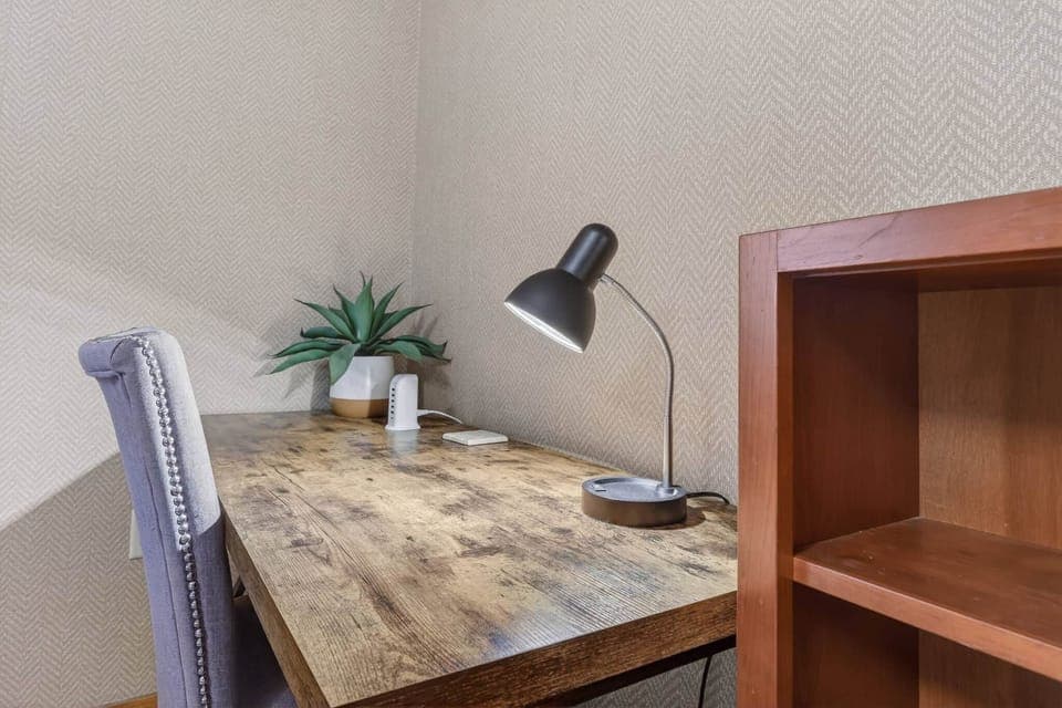 Work Desk in Primary Bedroom