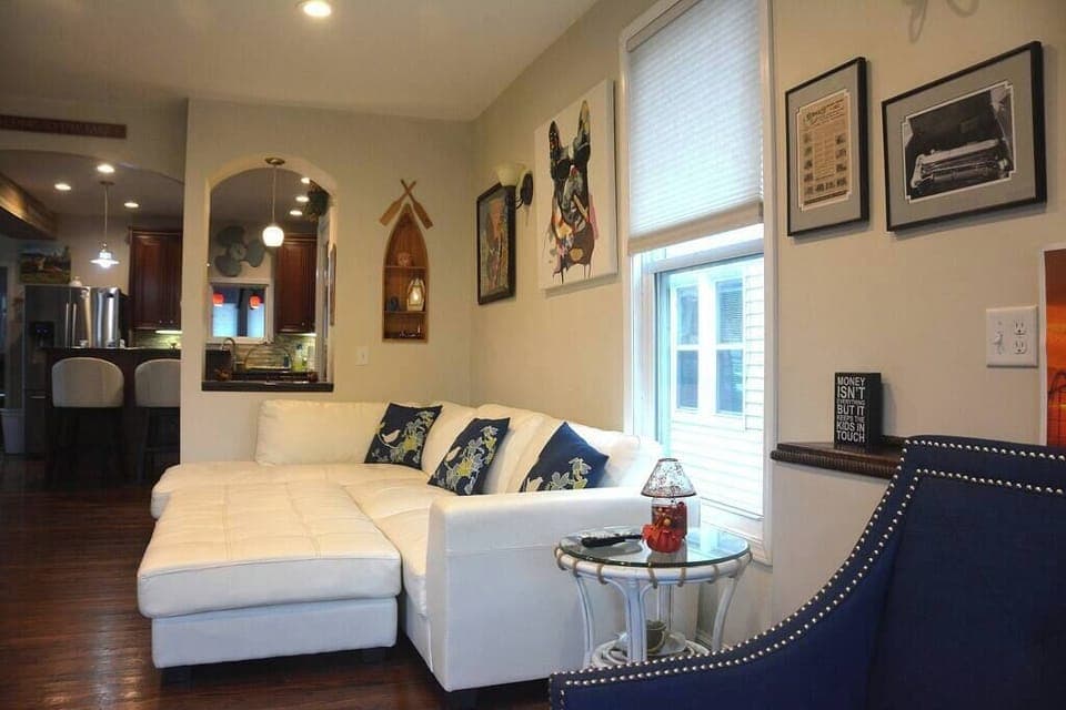 More living room.