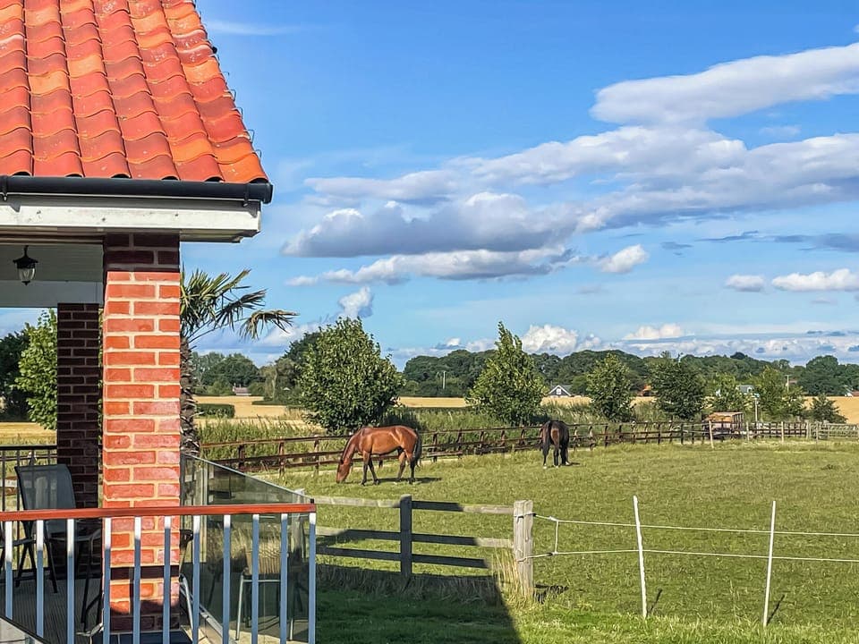 Setting | Chestnut Lodge - Solar Rise Lodges, Old Buckenham