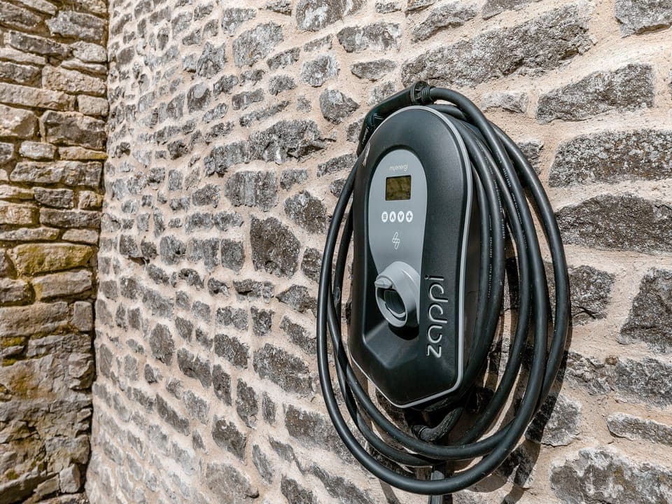 Electric car charging point | The Loft - Hammerton Hall, Litton, near Buxton