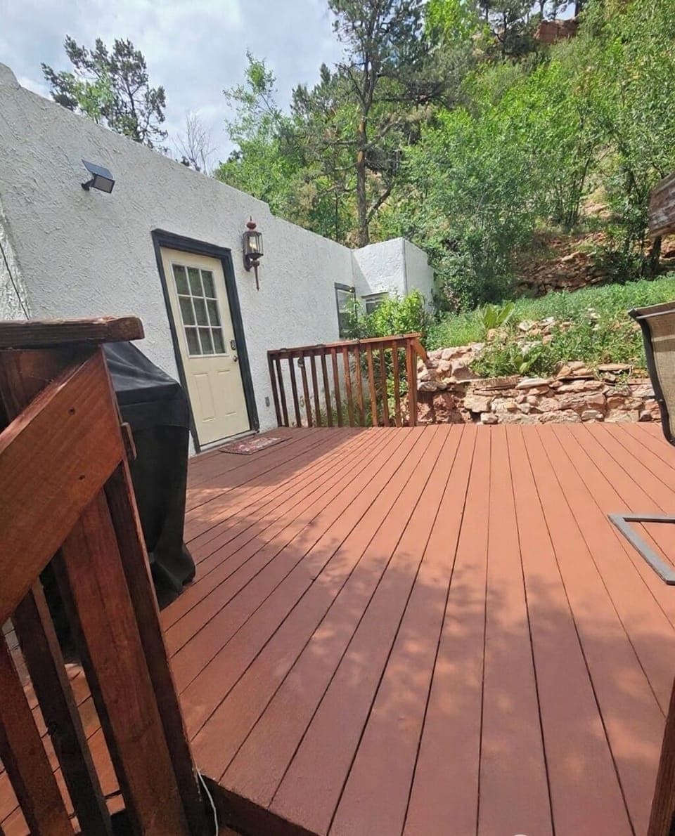 The private deck