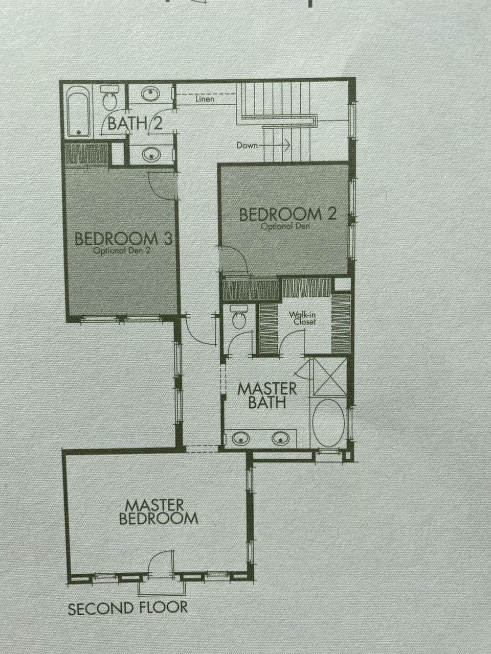 Floor Plan - Upstairs