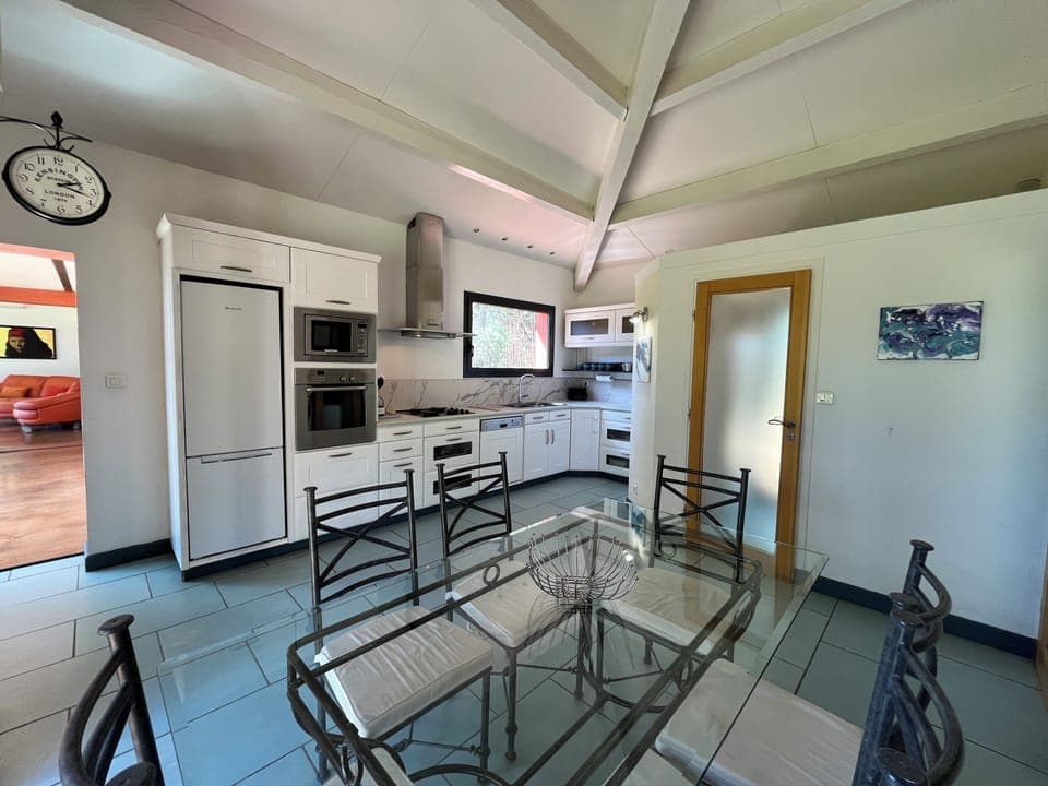 Kitchen and living room